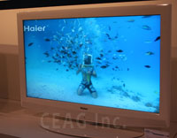 Haier White LCD